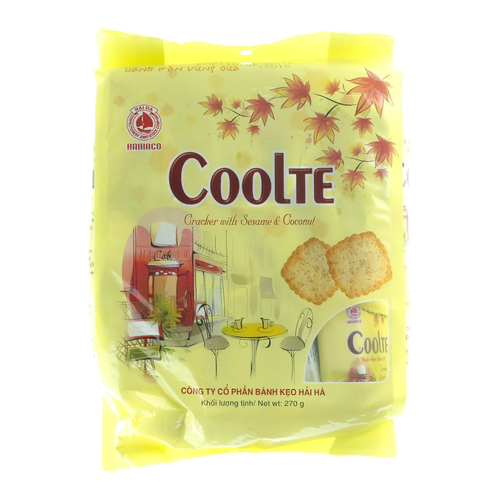 Haihaco Coolte Sesame&Coconut Cracker 270G