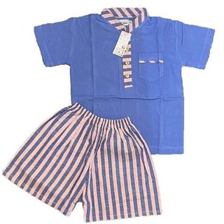 Lavender Boy Cotton Set Design 19 C005 Size-Medium