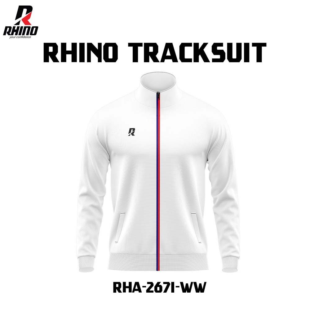 Olympic Rhino Tracksuit RHA-2671-White Small