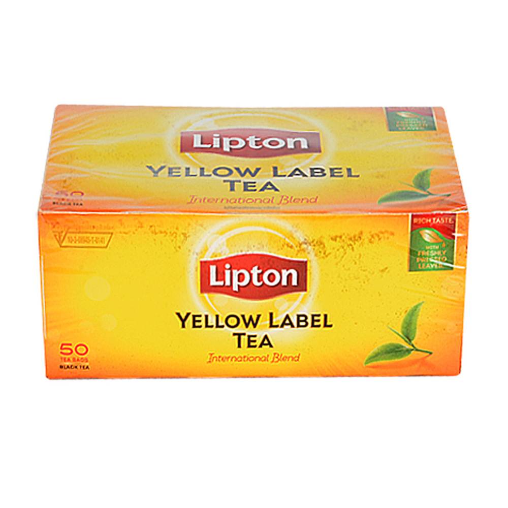 Lipton Yellow Label Black Tea 100G 50Bags