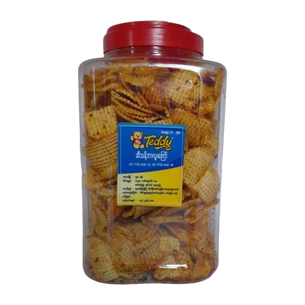 Teddy Potato Chips Zakar 530G (Shuu Shell)