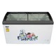 Nikoki Showcase Freezer NSCD-400 White