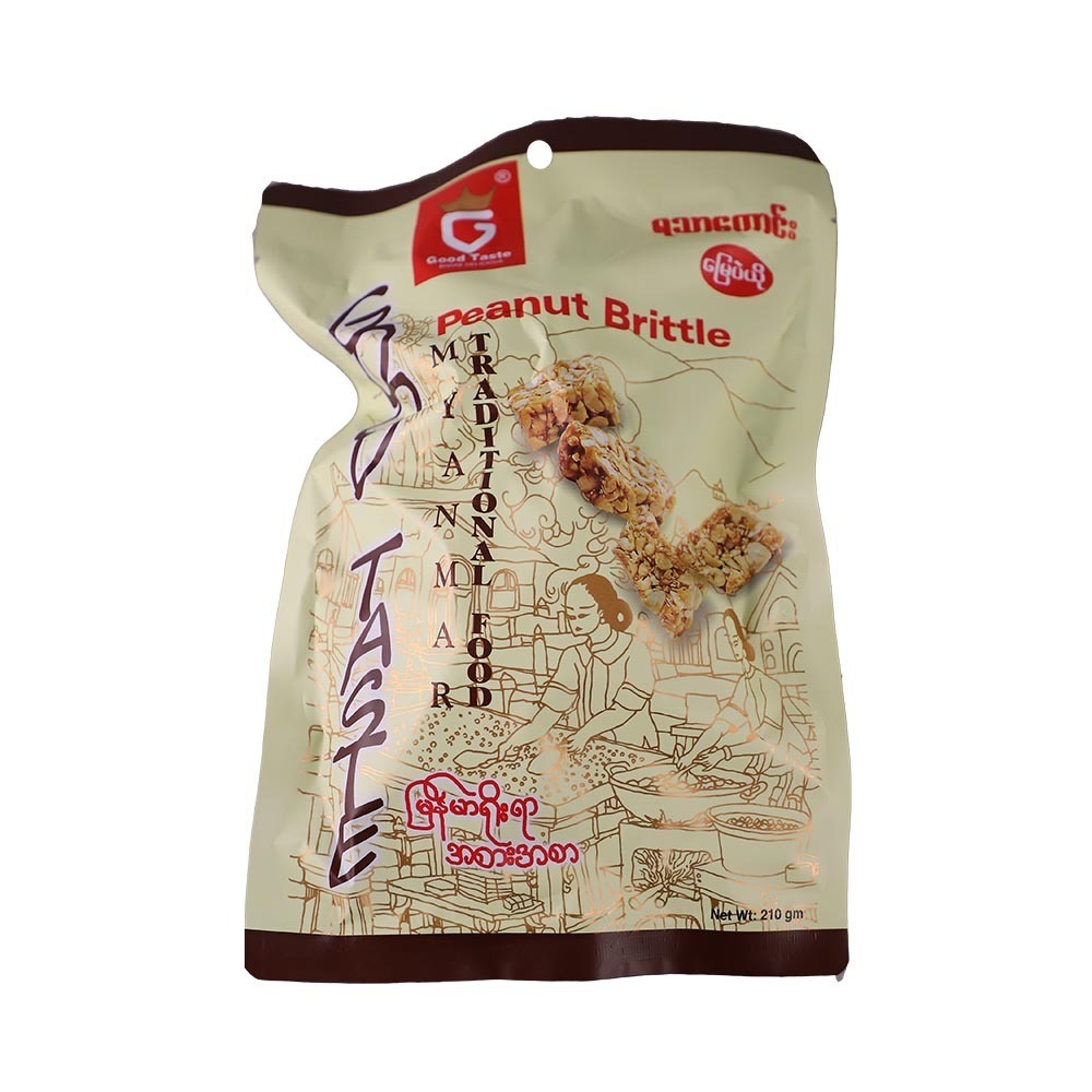 Good Taste Peanut Brittle 210G