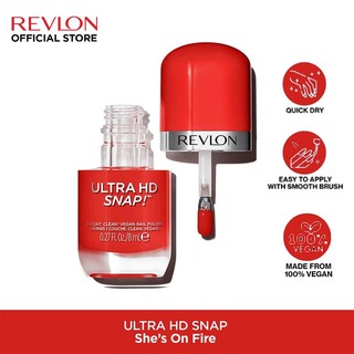 Revlon Ultra Hd Snap Nail Polish 8ML 030