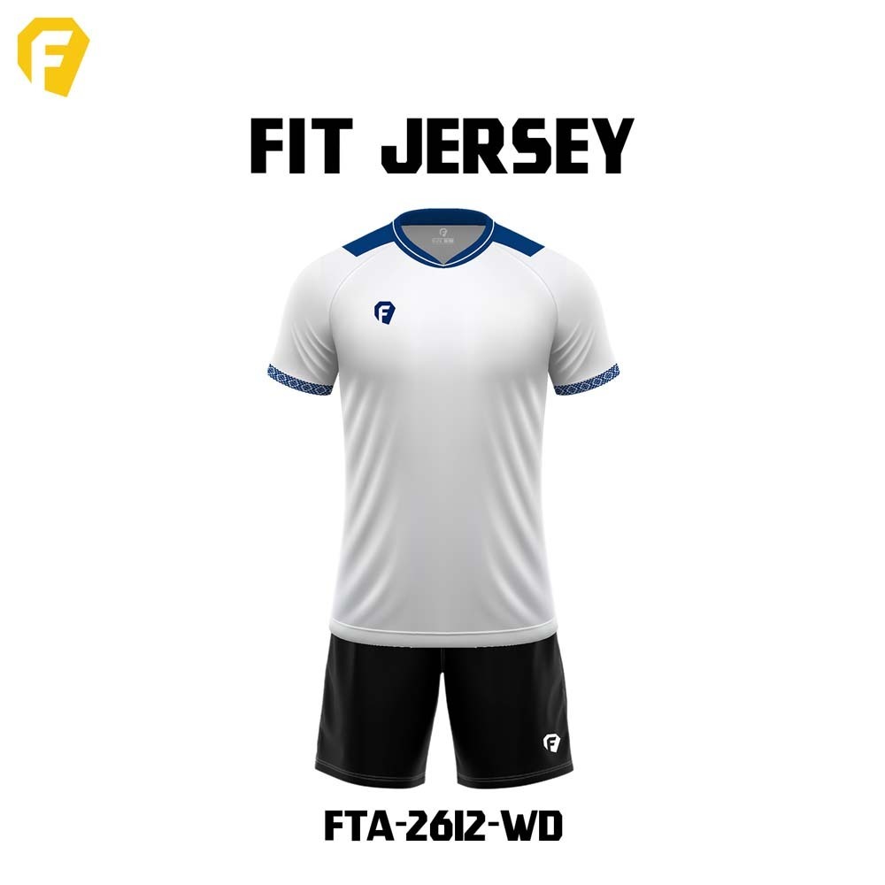 Olympic Fit Jersey FTA-2612-White Medium
