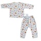 TC1033T Tiny Cozy Baby Comfy Set White & Pink Anpanman