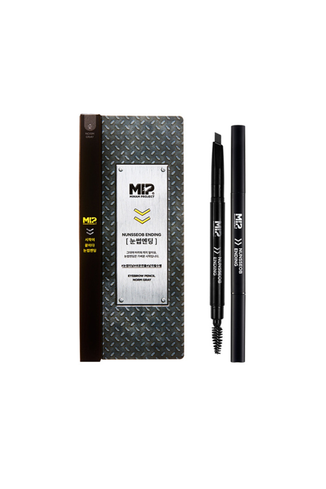 MIP Nunsseob Ending Eyebrow Pencil Norm Grey (For Men)