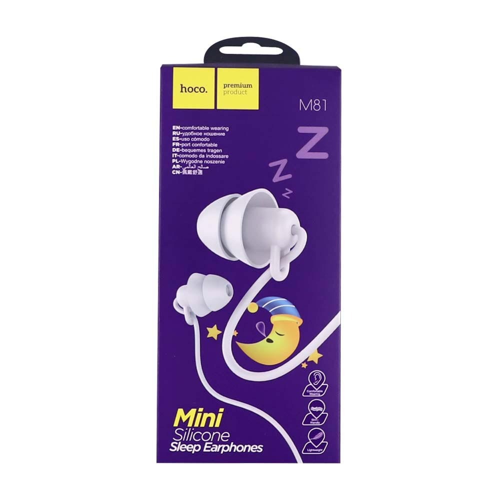 Hoco Mini Silicone Sleep Earphone M81