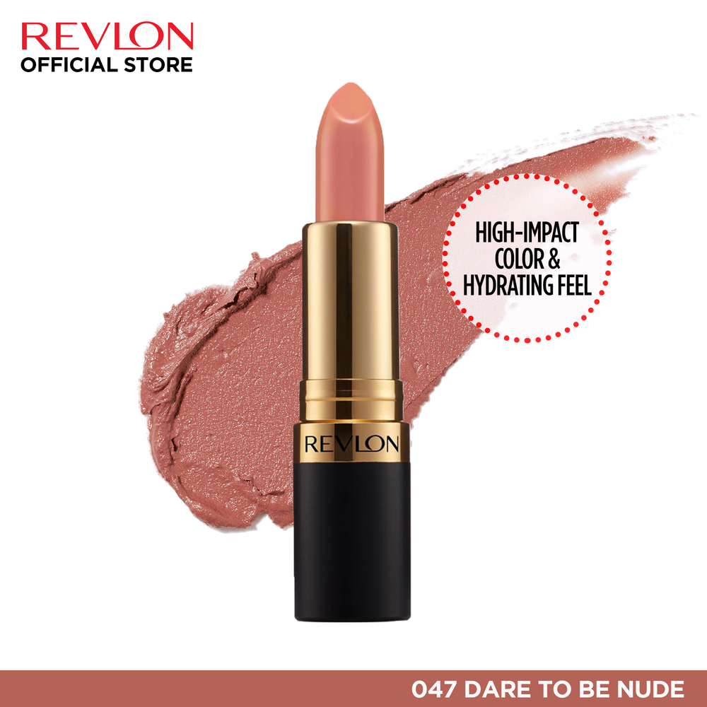 Revlon Super Lustrous Matte Lipstick 4.2G (047 Dare To Be Nude)