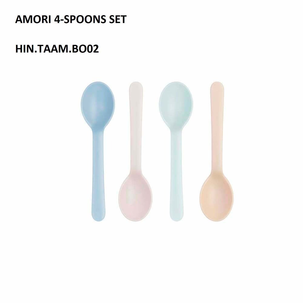 Amori 4-Spoons Set HIN.TAAM.BO02 (137x33x19MM/ 135x40x200MM)