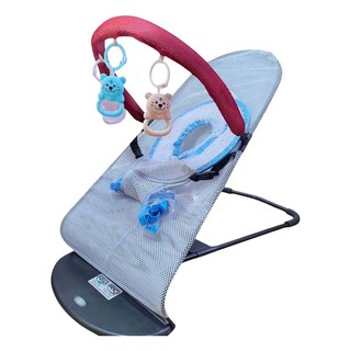 Baby Cele 201 Bouncer Swing Chair with Breathable Mesh Black 12032