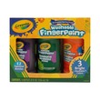 Crayola Washable Fingerpaint 3Color NO.55-1311