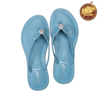 Sin Pauk Women Leather Slipper (Design-3,No-37) SGW-005