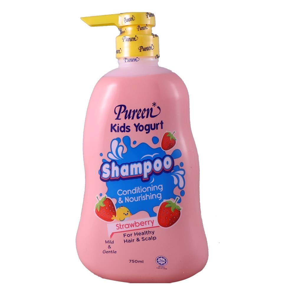 Pureen Kids Yogurt Shampoo Strawberry 750ML