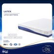 Latex Mattress King (6'x6.5"x9") White