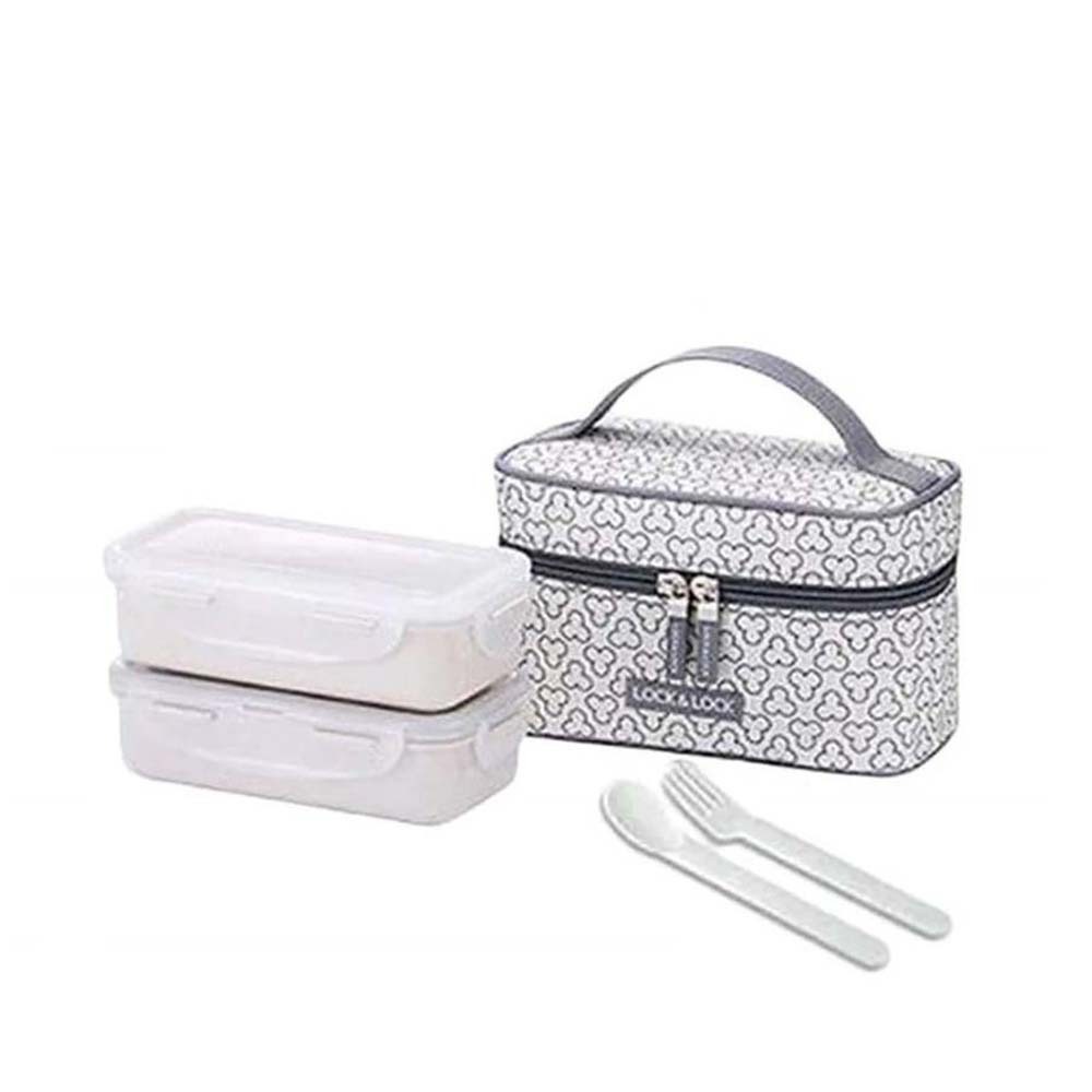 Lock&Lock Lunch Box Set With Bag HPL752CIS