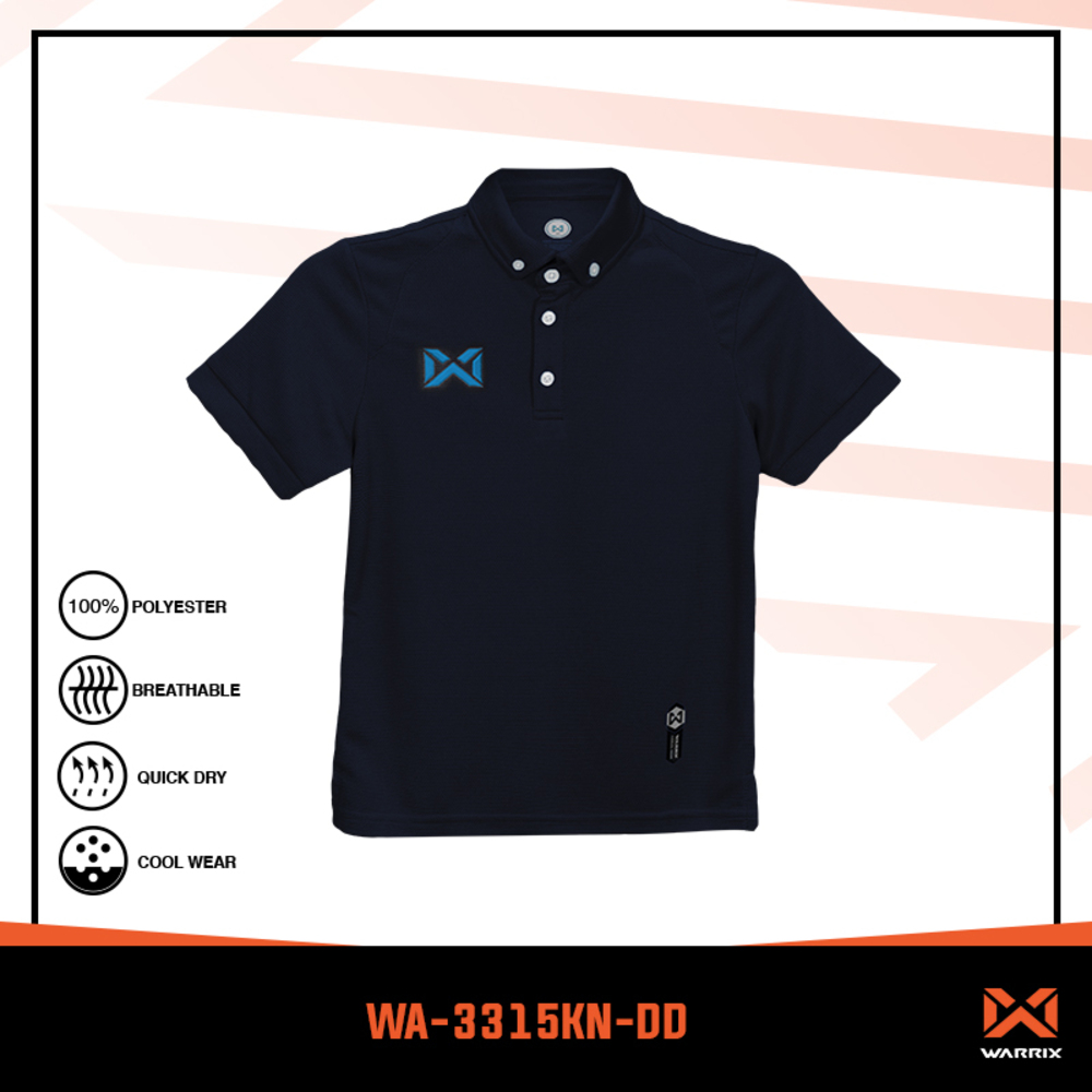 Warrix Kids Polo Shirt WA-3315KN-DD / Large