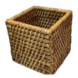 Pen Holder Cylinder Square Lemon Yellow
