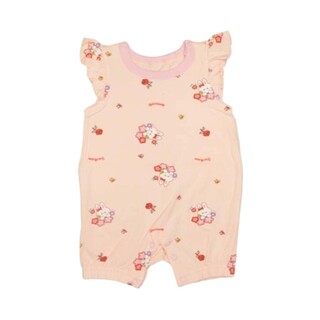 Te Te & Ta Ta Girl Romper Short Sleeves Yellow 0-3 Months (1Pcs) KRPG-S101