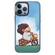 Bicycle Phone Case (Blue) iPhone 14 Pro By Creative Club Myanmar