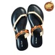 Sin Pauk Women Leather Slipper (Design-1,No-38) SGW-002