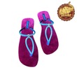 Sin Pauk Women Velvet Slipper (Design-1,No-38) BGK-016