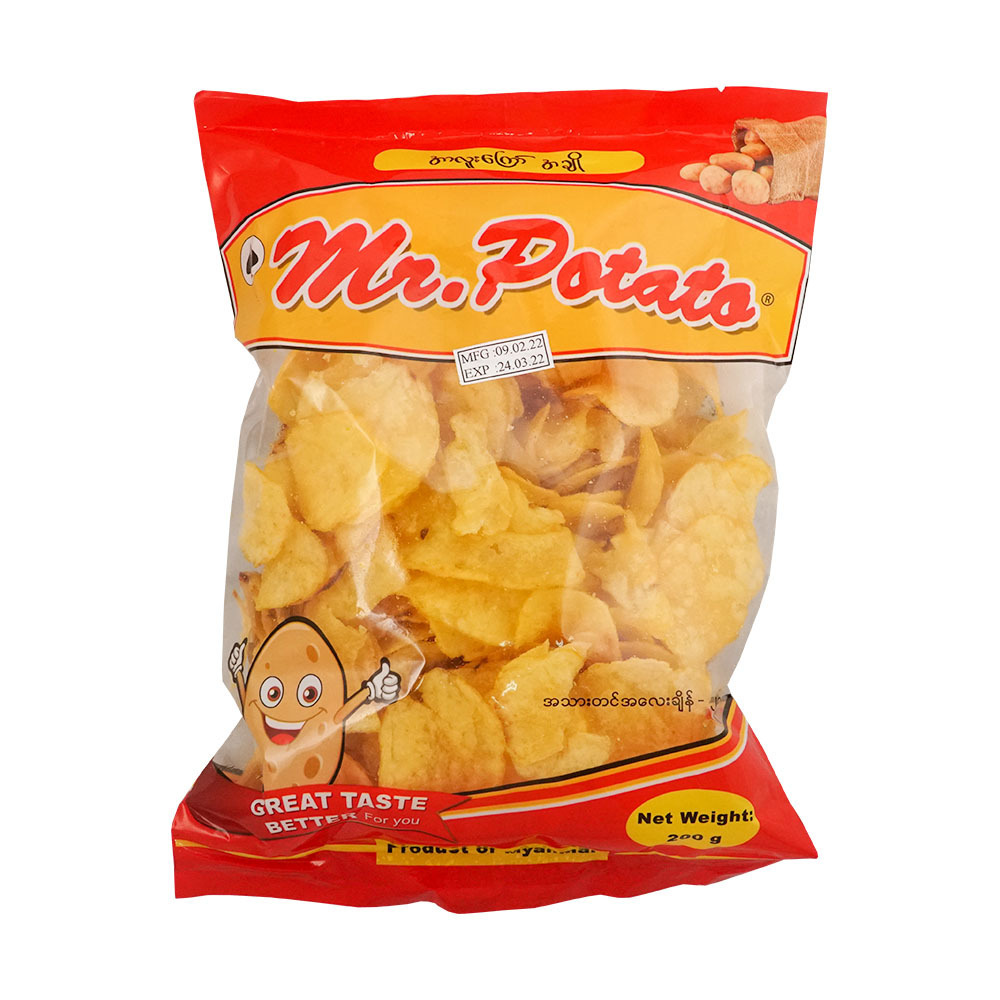 Mr Potato Fried Potato Original 200G