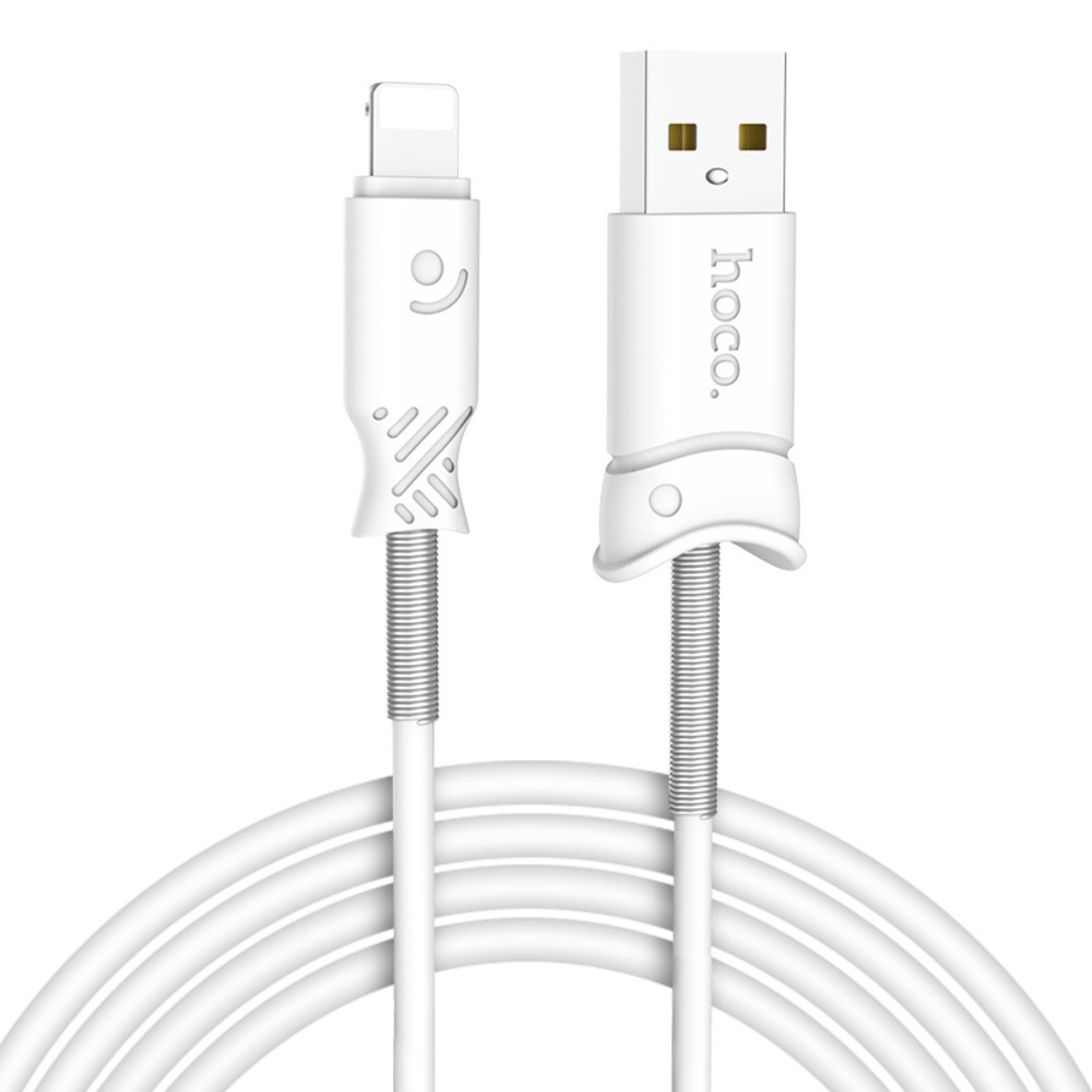 X24 Pisces Charging Data Cable For Lightning/White