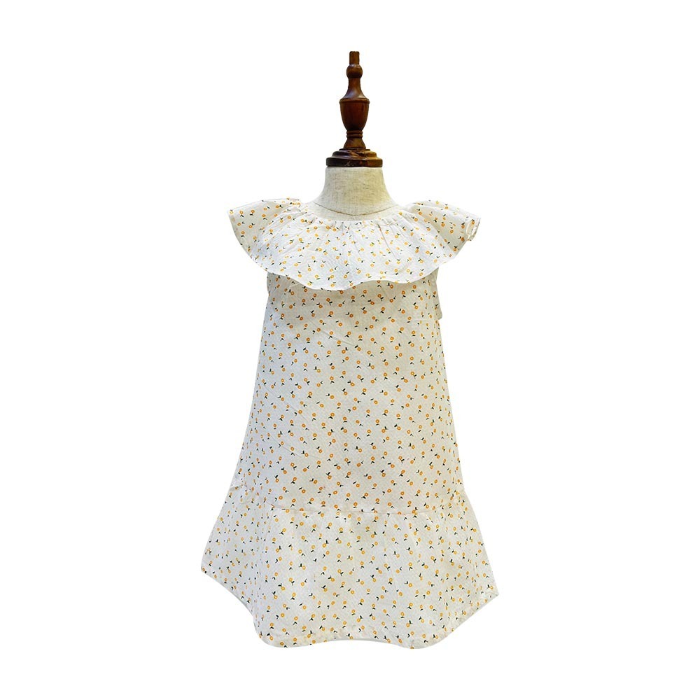 Kids & Co Kid Dress (Yellow Floral) L