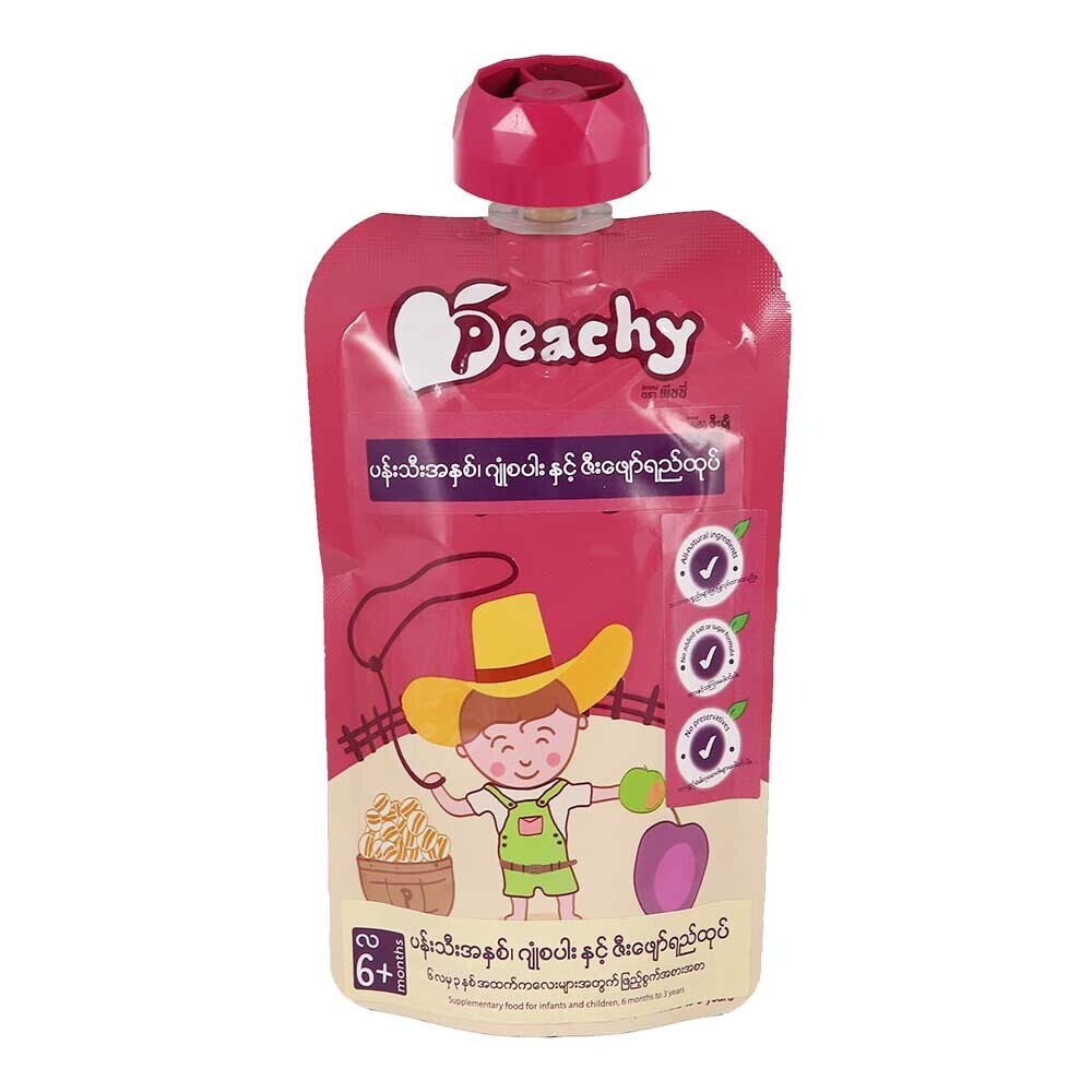 Peachy Apple Oats Prune Juice 110G