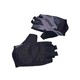 Burtono Fingerless Gel Cycling Gloves FIT-BT-GH2C-Black-Large