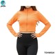 The Ori Women Long Sleeve Top TOHM014 Orange Small