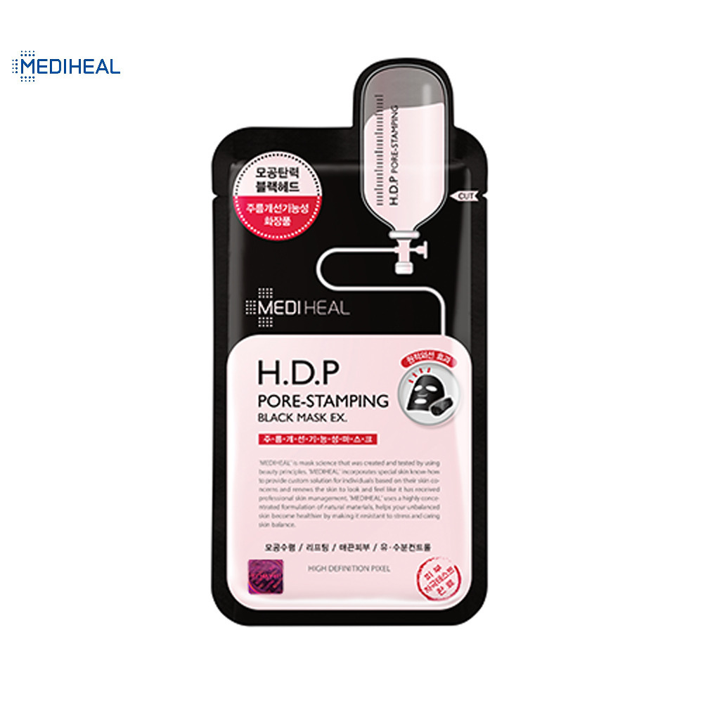 Mediheal H.D.P Pore-Stamping Black Mask