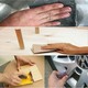 Jaramy Hand Woodworking  Sandpaper Tool - 4PCS Set