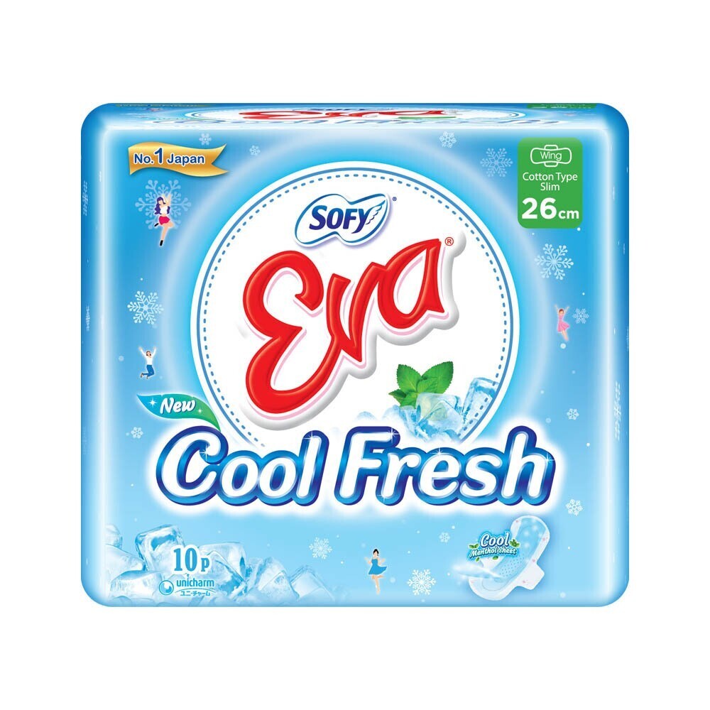 Sofy Eva Sanitary Cool Fresh Day 26CM 10PCS