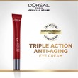 Loreal Revitalift Triple Action Anti-Aging Eye Cream 15ML