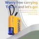 Konfulon A48Q (10000mAh Fast Charging 22.5W Built-in Cable Power Bank) + Lightning Cable Yellow