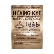 HlaingKyi 100% Pure Arabica Coffee (Wash Process, Roasted Beans, 1000 Grams)