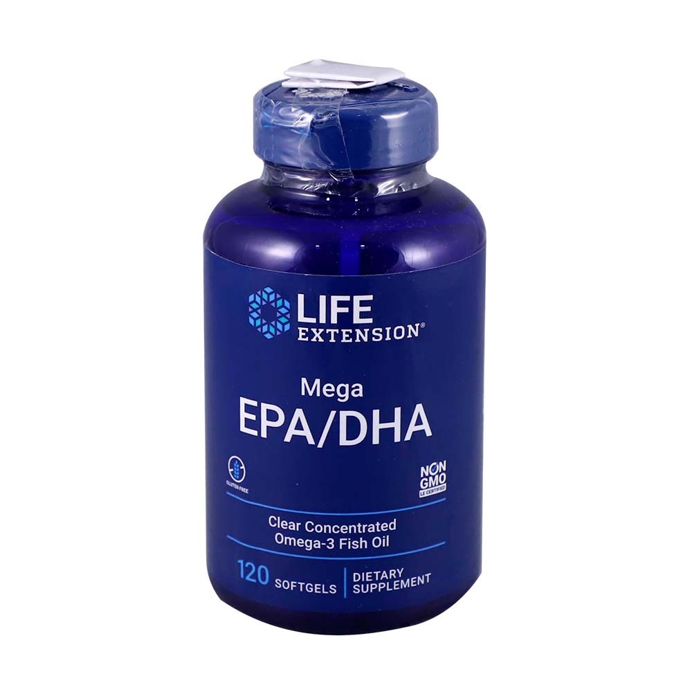 Life Extension Mega Epa Dha 120PCS