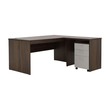 Index Minio Desk Corner 3Drawers WN/GY