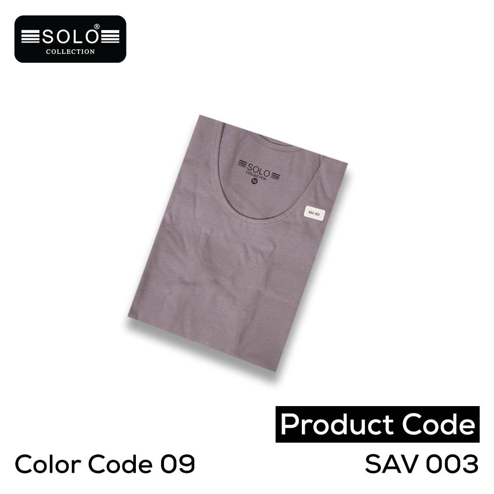 Solo Collection Men Plain Vest SAV 003 (Code 09-Medium)