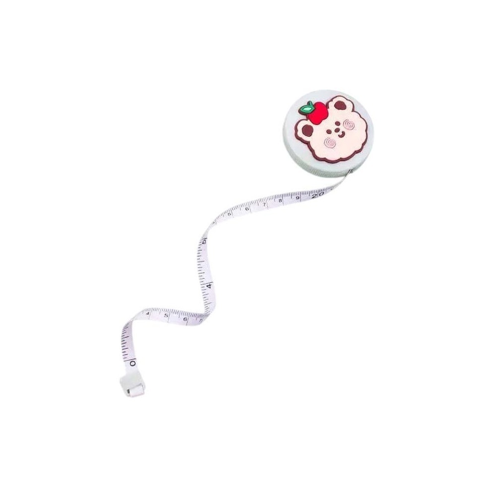 Beauty House Cute Bear Portable Mini Tape Measure 1PC Random