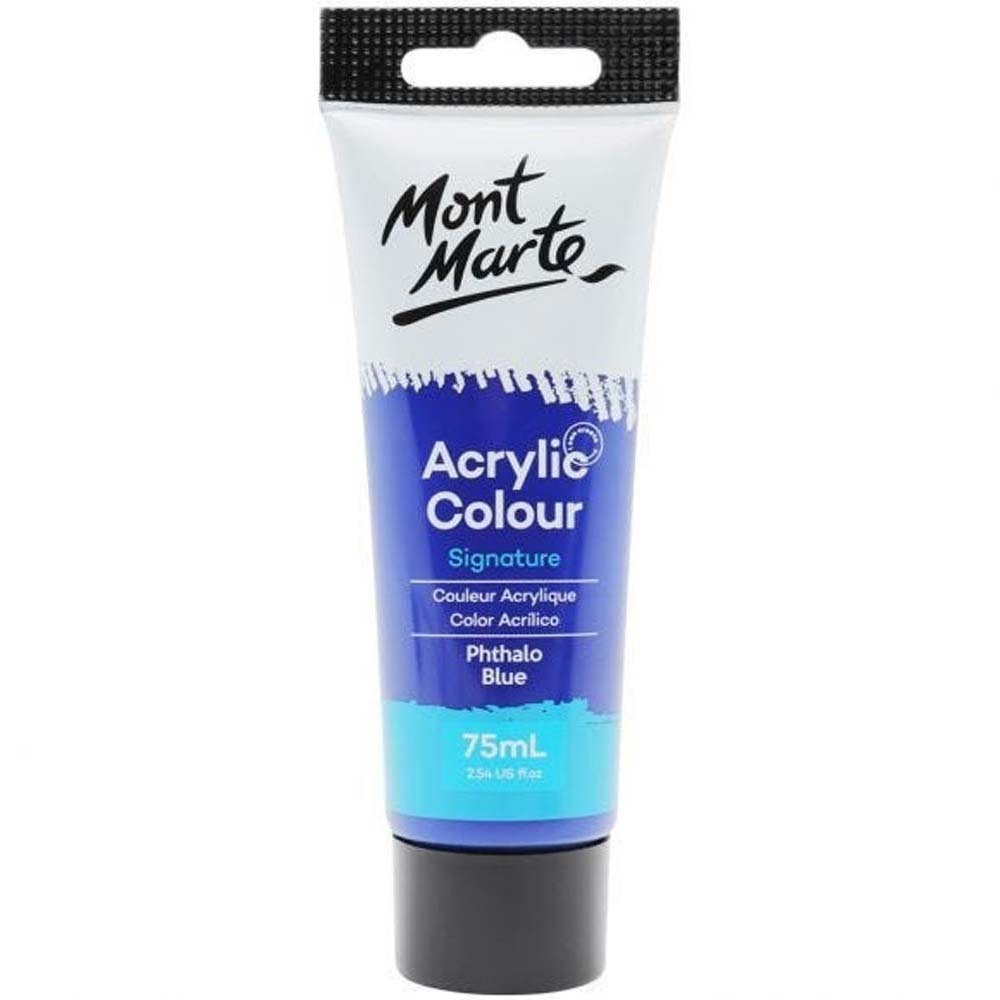 MM Studio Acrylic Paint 75ML - Phthalo Blue