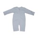 Te Te & Ta Ta Long Romper Short Sleeves Blue 0-3 Months (3Pcs/1Set) KRP-L102