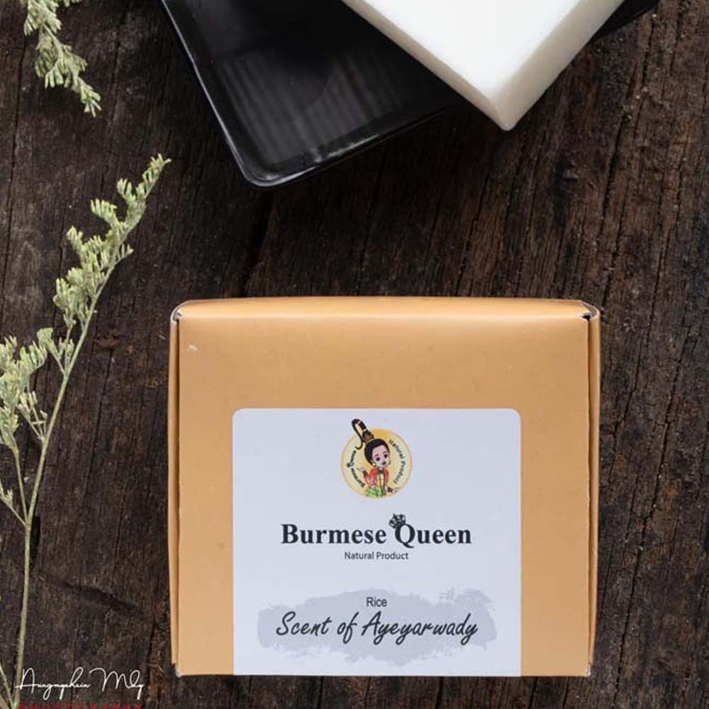 Burmese Queen Scent Of Ayeyarwady (Rice Soap)