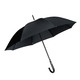 Nikko Umbrella 23 Pongee Black  23IN