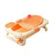 Foldable Bathtub With Bath Net (Orange)