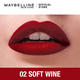 Maybelline Sensational Liquid Matte Lipstick 7ML (02 Soft Wine)