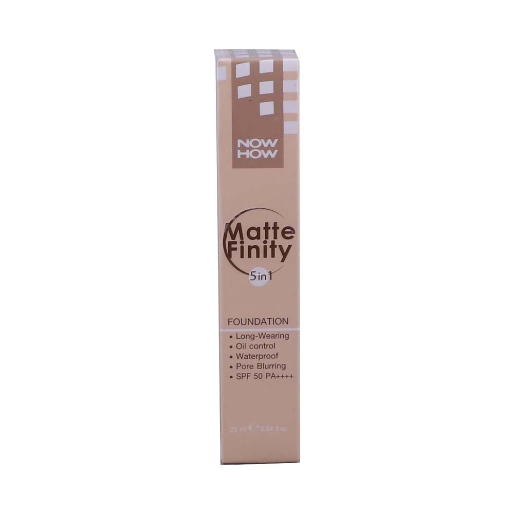 Now How Matte Finity Foundation 25ML NBCUFN Y2