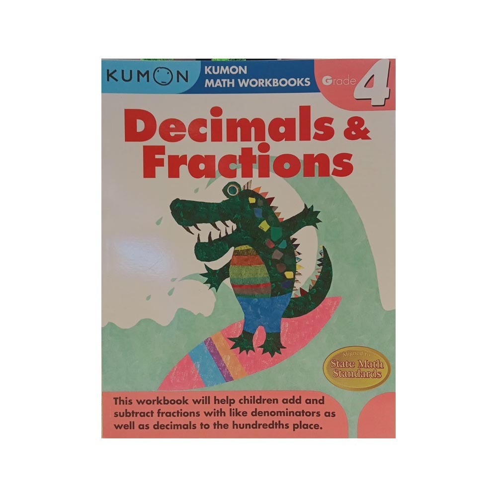 Math Workbks Grade 4 Decimals & Fractions